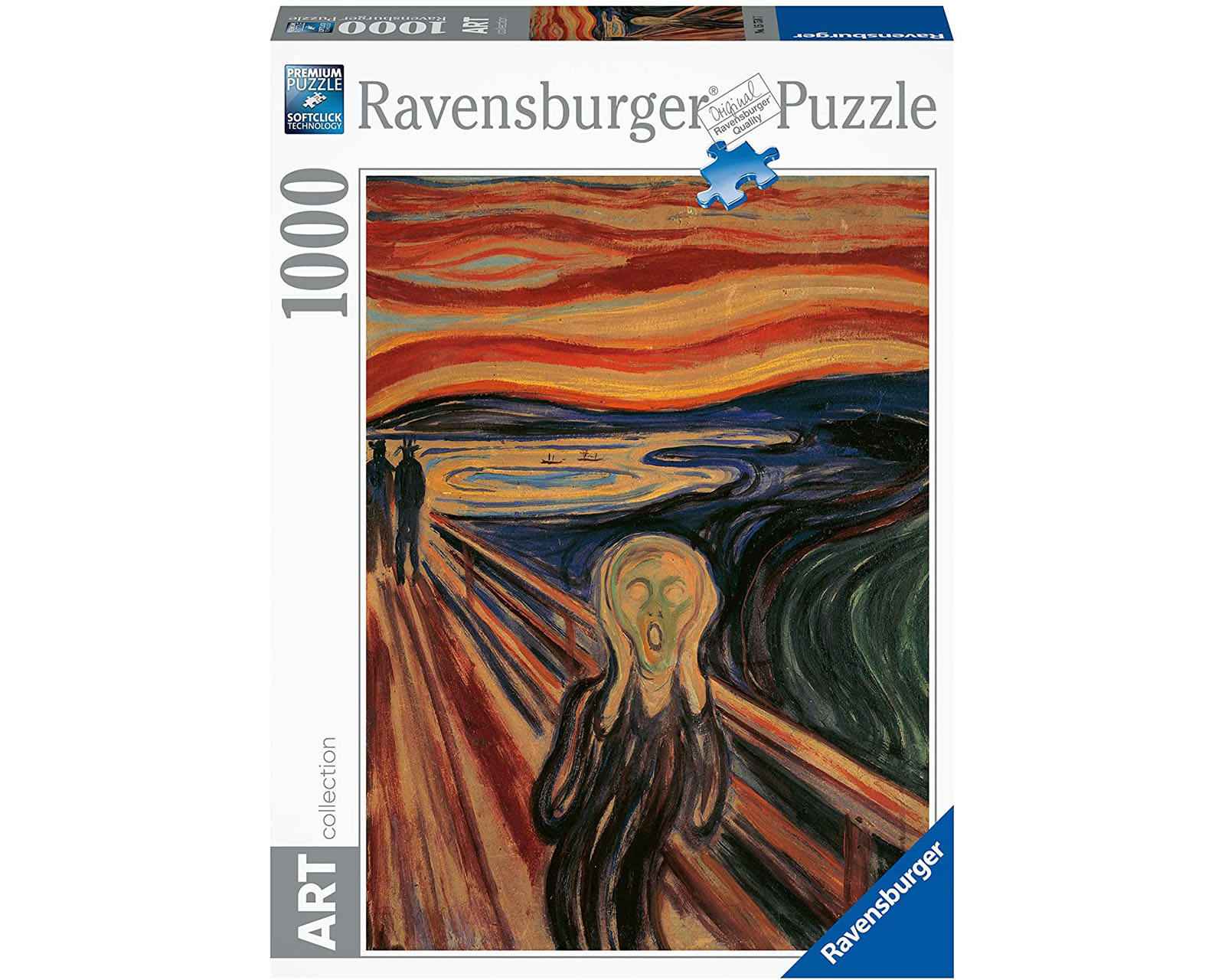 Foto 2 pulgar | Rompecabezas Ravensburger Munch: El Grito con 1000 Piezas