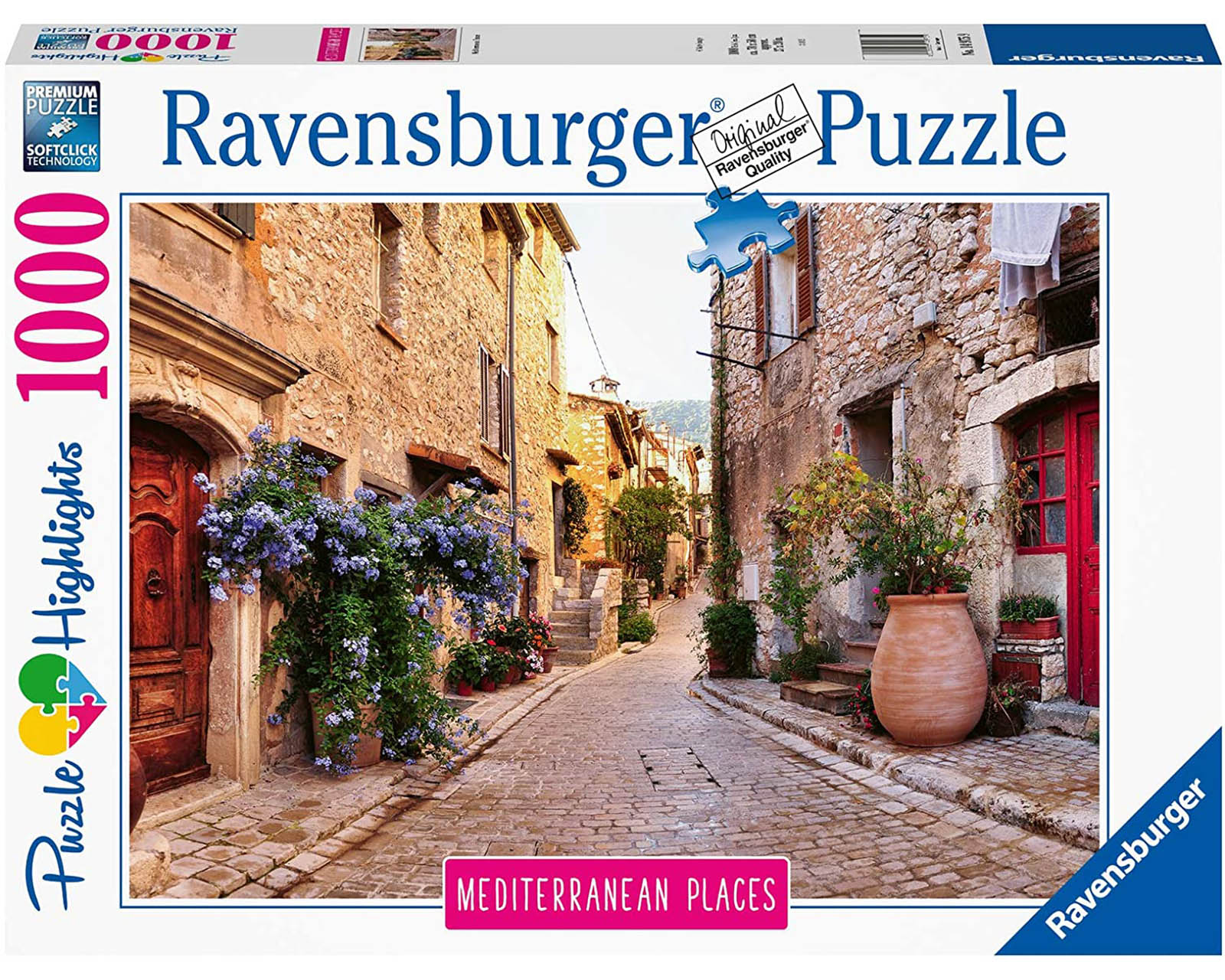 Rompecabezas Francia Mediterránea 1000 Piezas Ravensburger