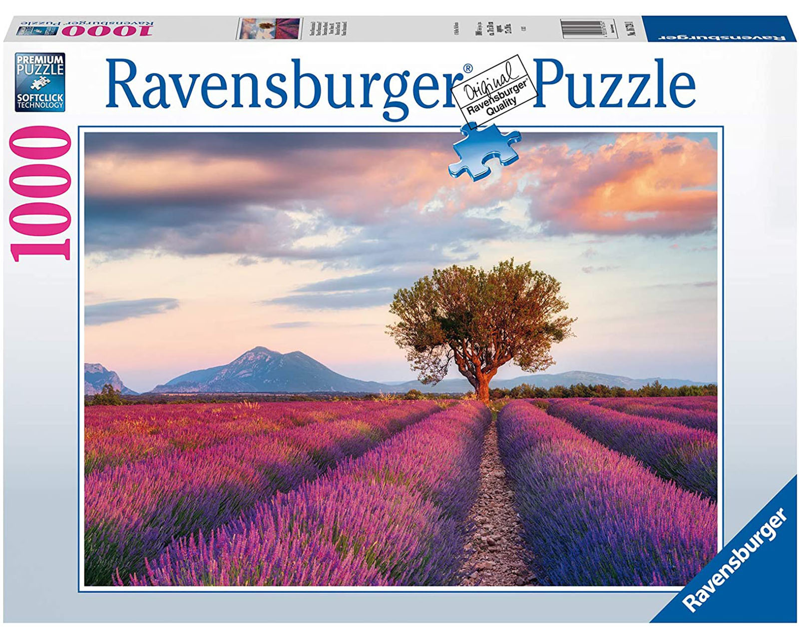 Rompecabezas Ravensburger Campo de Lavanda con 1000 Piezas