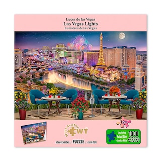 Foto 2 | Rompecabezas Wuundentoy Luces de Las Vegas con 1000 Piezas