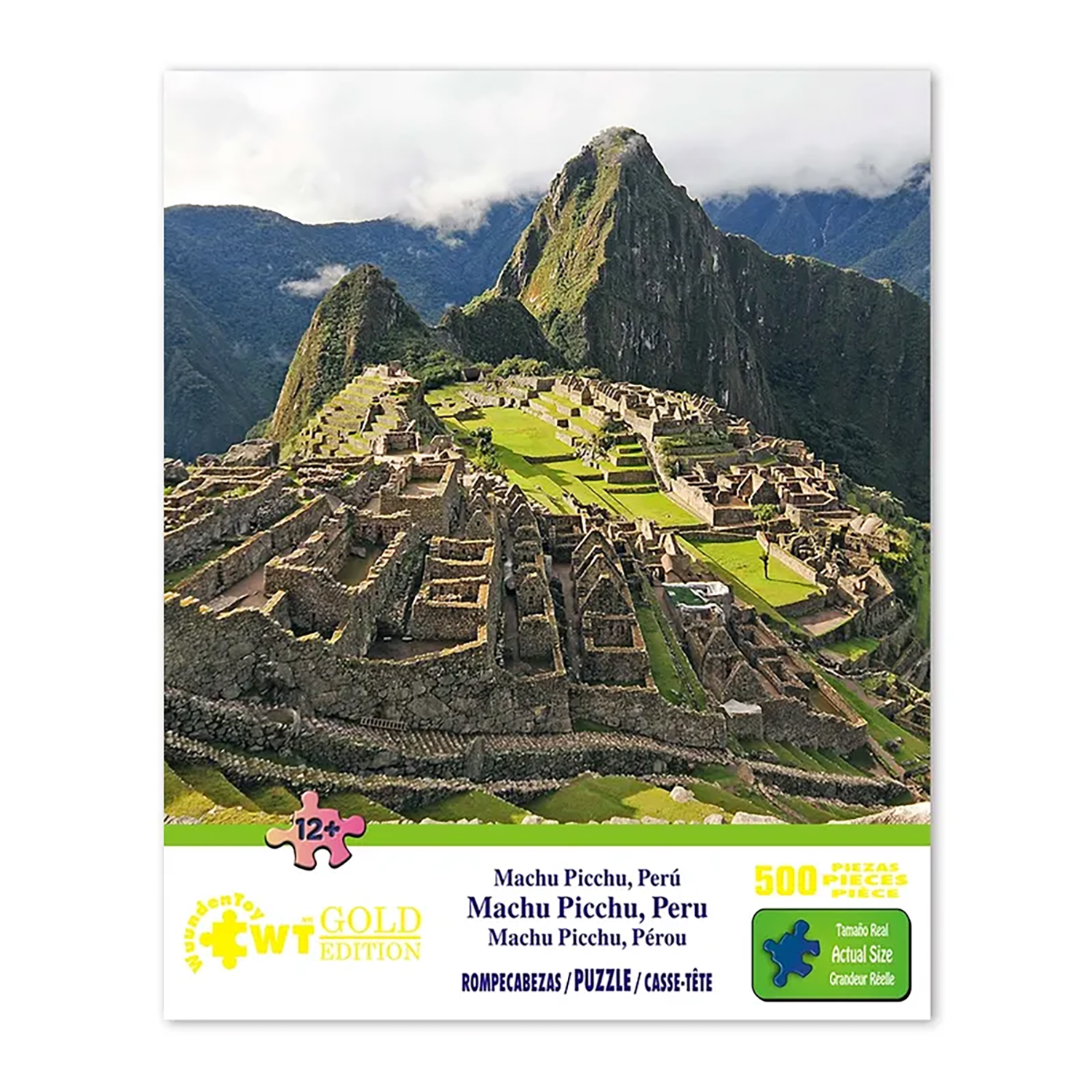 Rompecabezas Gold Edition de 500 pz Machu Picchu Perú