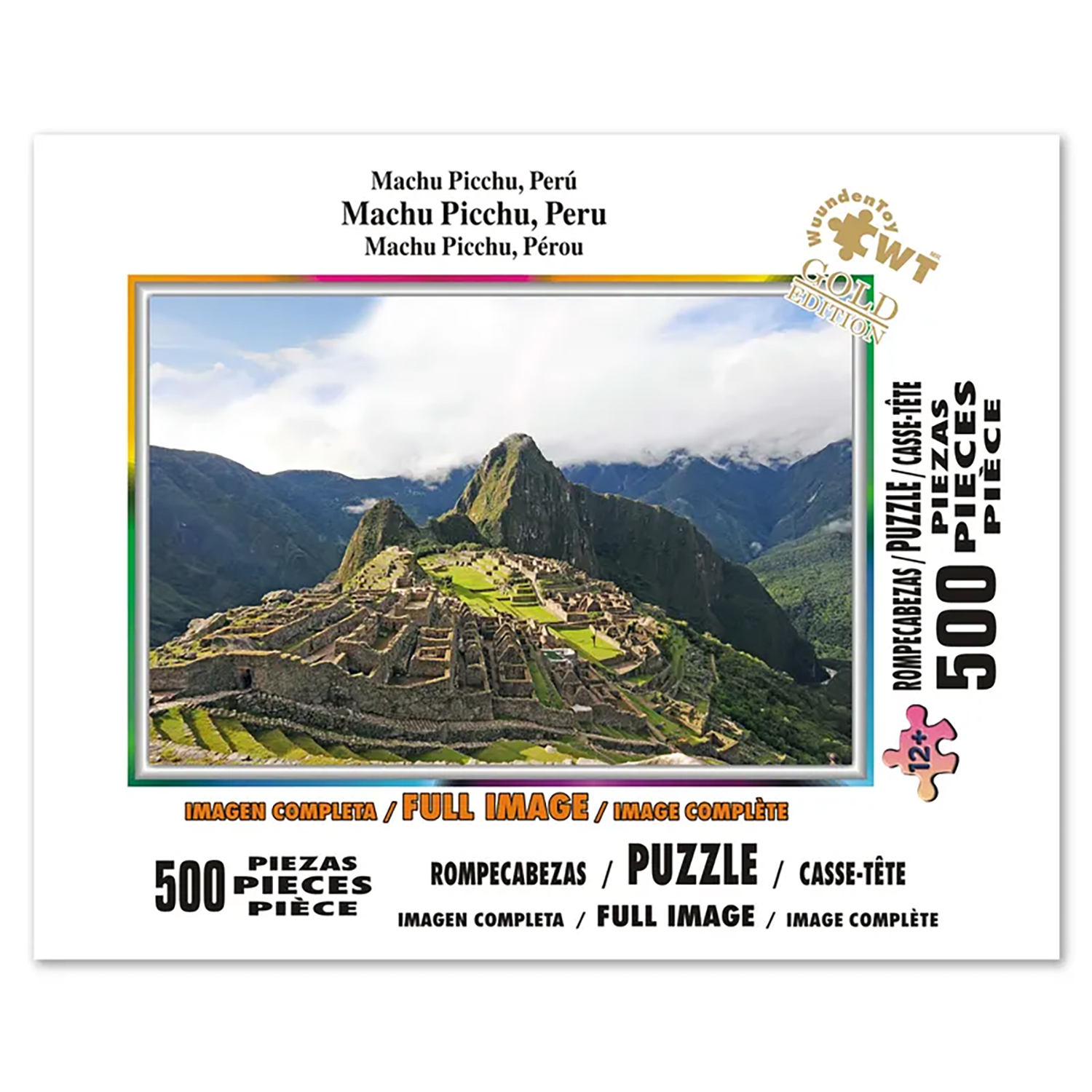 Foto 2 | Rompecabezas Gold Edition de 500 pz Machu Picchu Perú