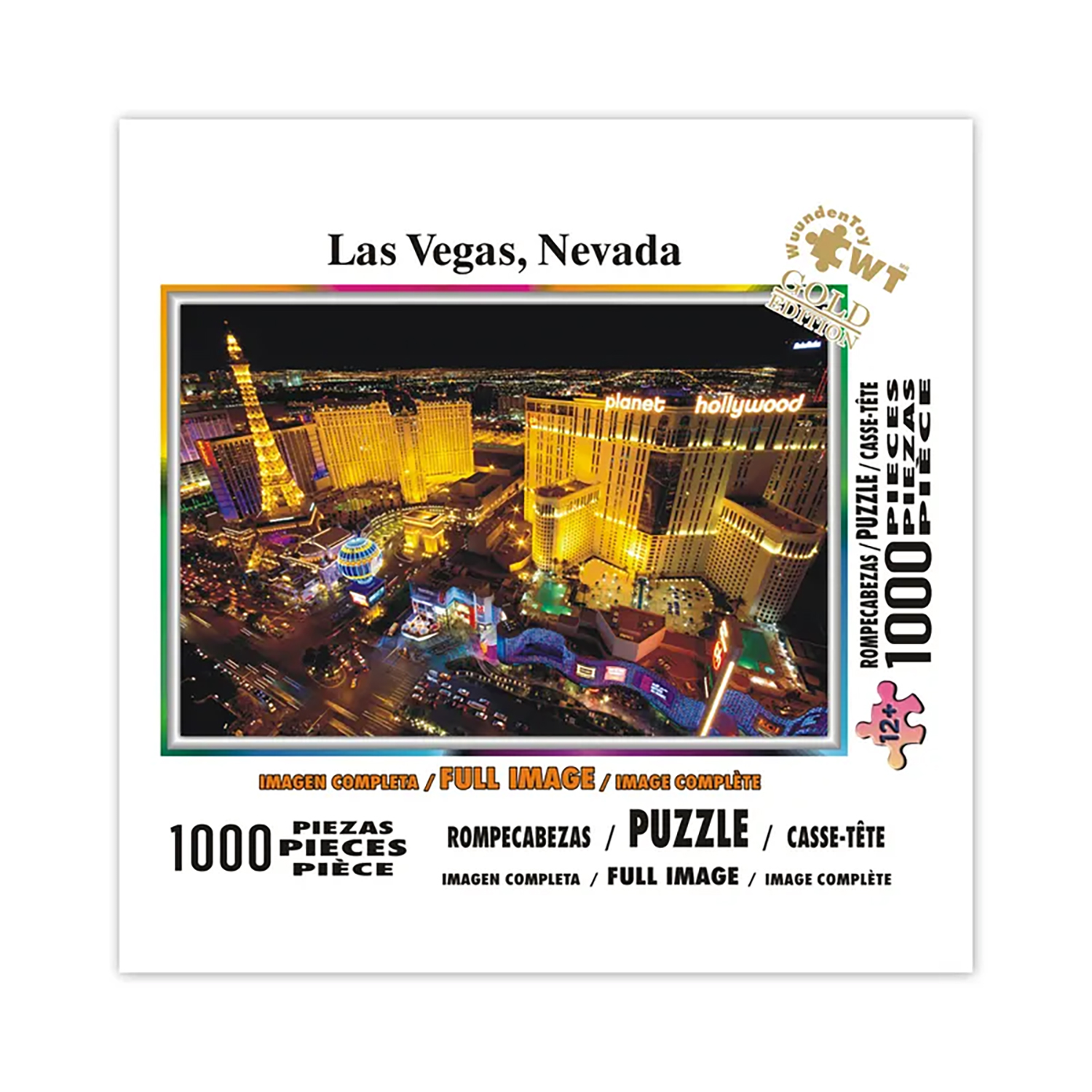 Foto 2 | Rompecabezas Gold Edition de 1000 pz Las Vegas Nevada