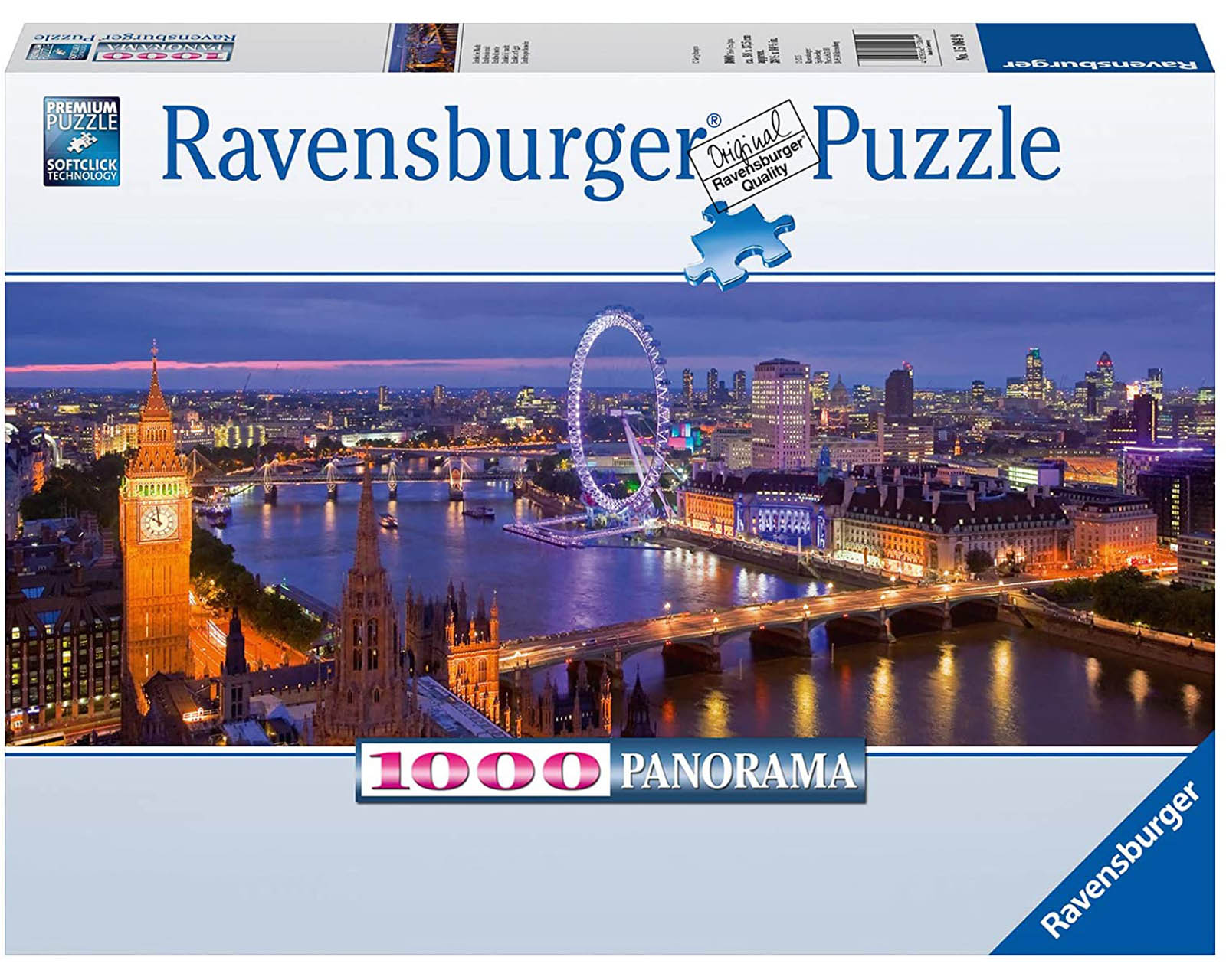 Foto 2 pulgar | Rompecabezas Ravensburger Londres de Noche con 1000 Piezas