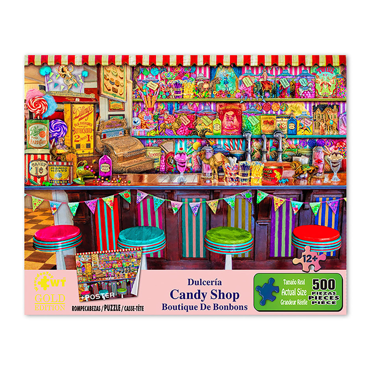 Rompecabezas Wuundentoy de 500 pz Candy Shop