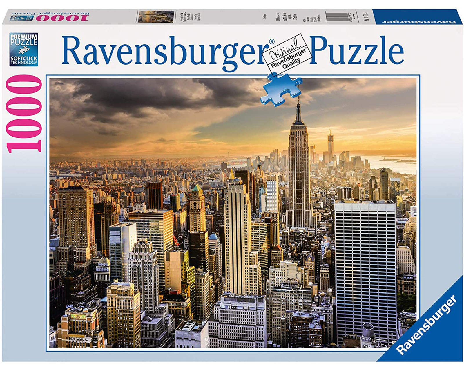 Foto 2 pulgar | Rompecabezas Ravensburger New York con 1000 Piezas