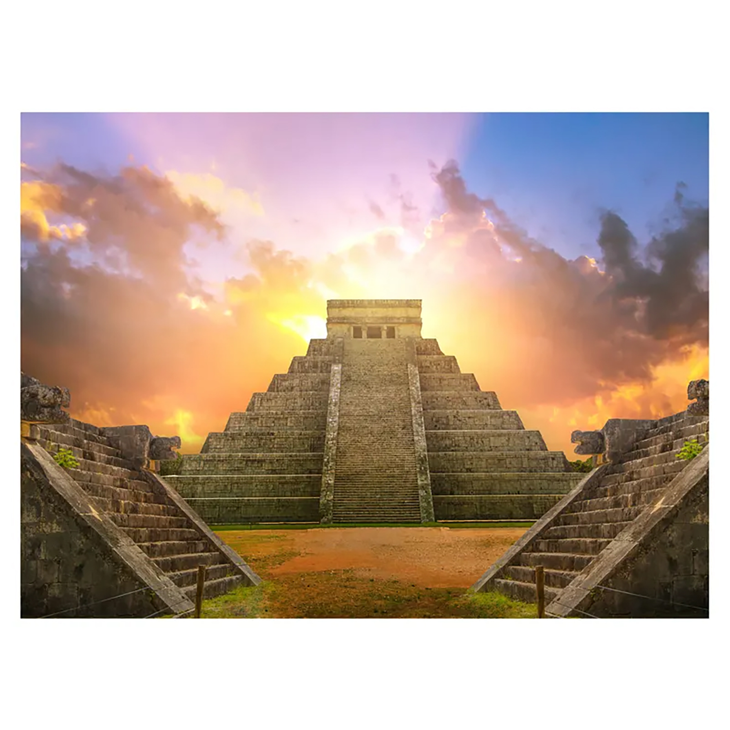 Foto 3 | Rompecabezas Wuundentoy Gold Edition Chichén Itzá México de 500 Piezas