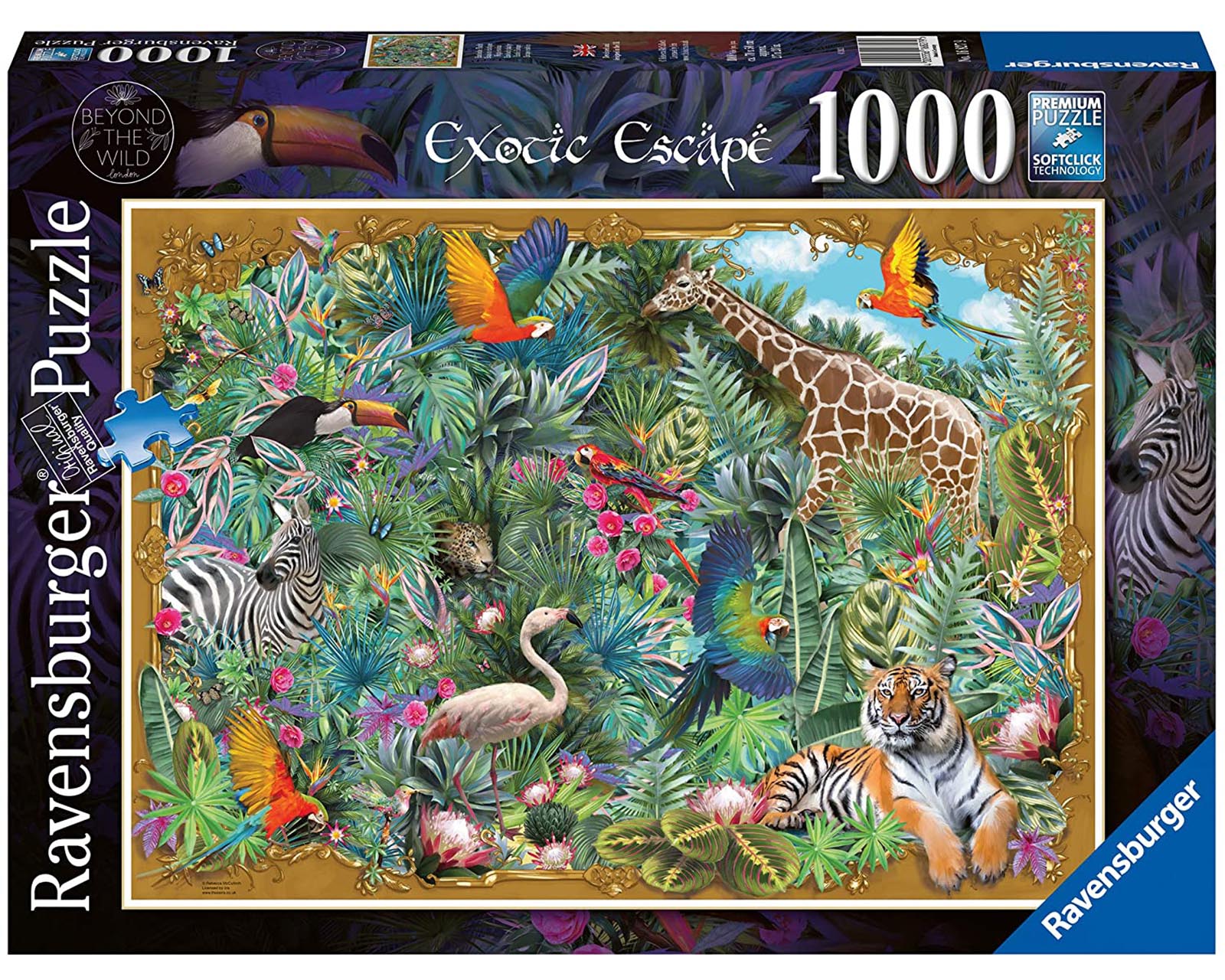 Rompecabezas Ravensburger Escape Exotico con 1000 Piezas