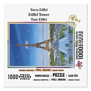 Foto 2 | Rompecabezas Wuundentoy Cartón de 1000 pz Torre Eiffel