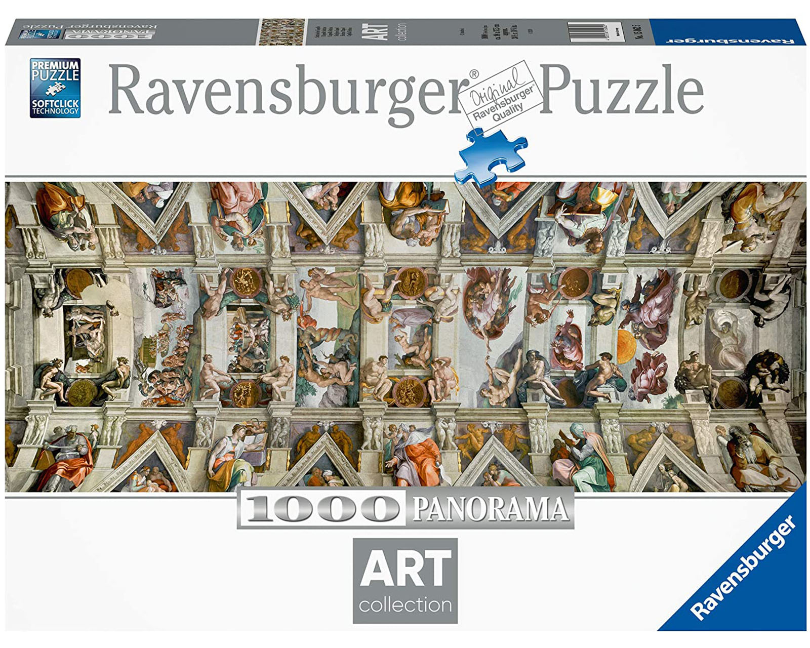 Foto 2 pulgar | Rompecabezas Ravensburger Capilla Sixtina con 1000 Piezas