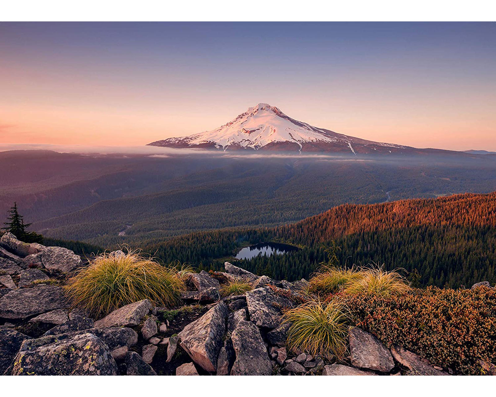 Foto 2 | Rompecabezas Ravensburger Monte Hood en Oregon Usa con 1000 Piezas