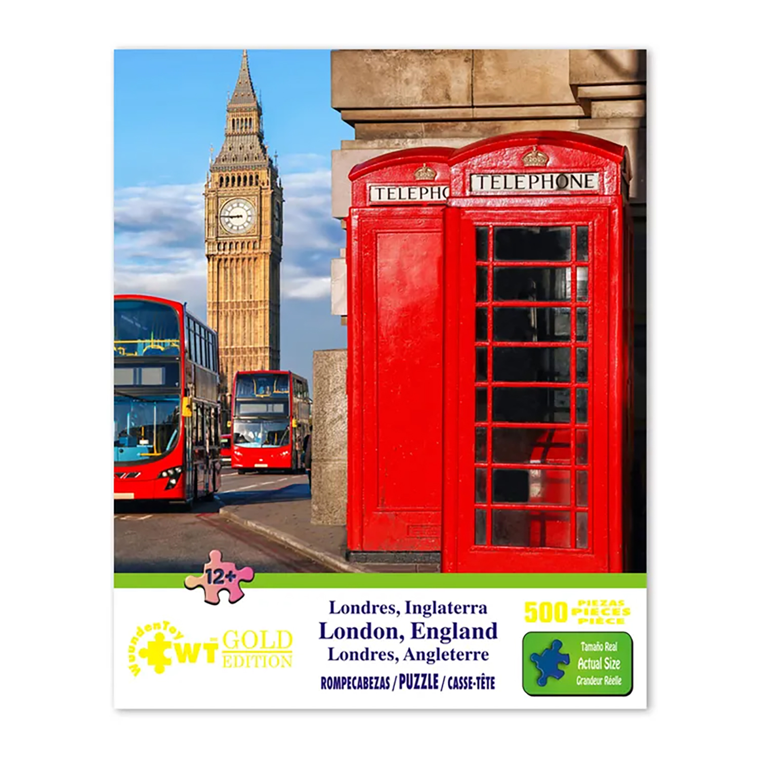 Rompecabezas Gold Edition de 500 pz Londres Inglaterra