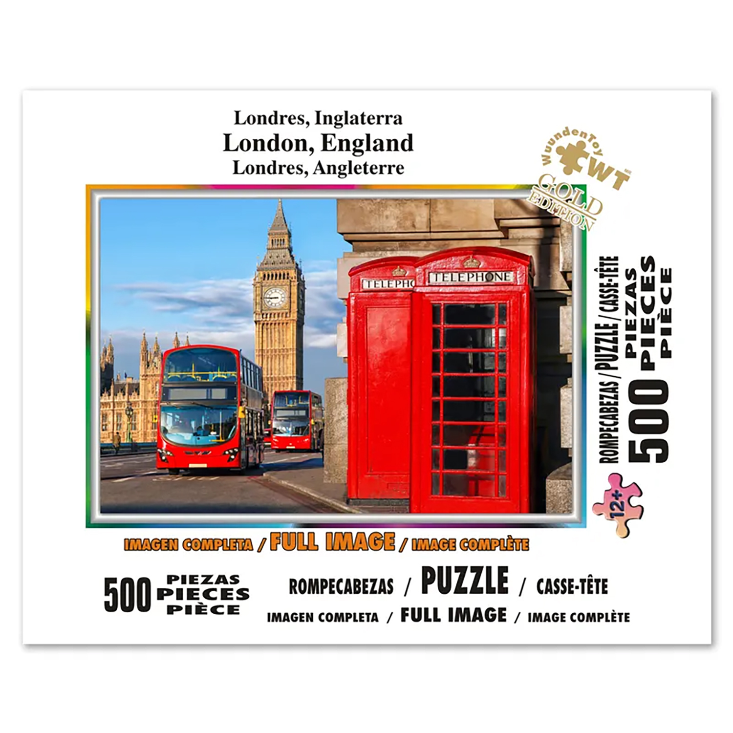 Foto 2 | Rompecabezas Gold Edition de 500 pz Londres Inglaterra