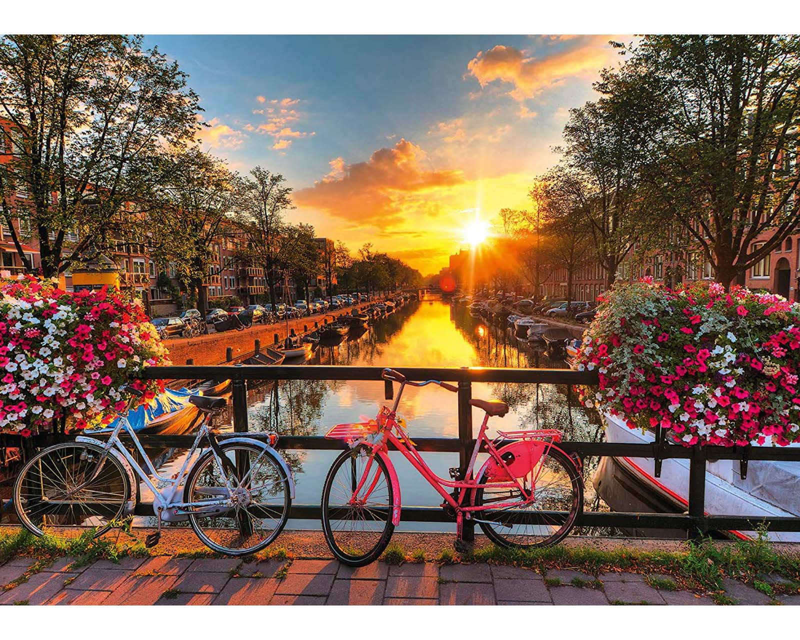 Foto 2 | Rompecabezas Ravensburger Bicicletas en Amsterdam con 1000 Piezas