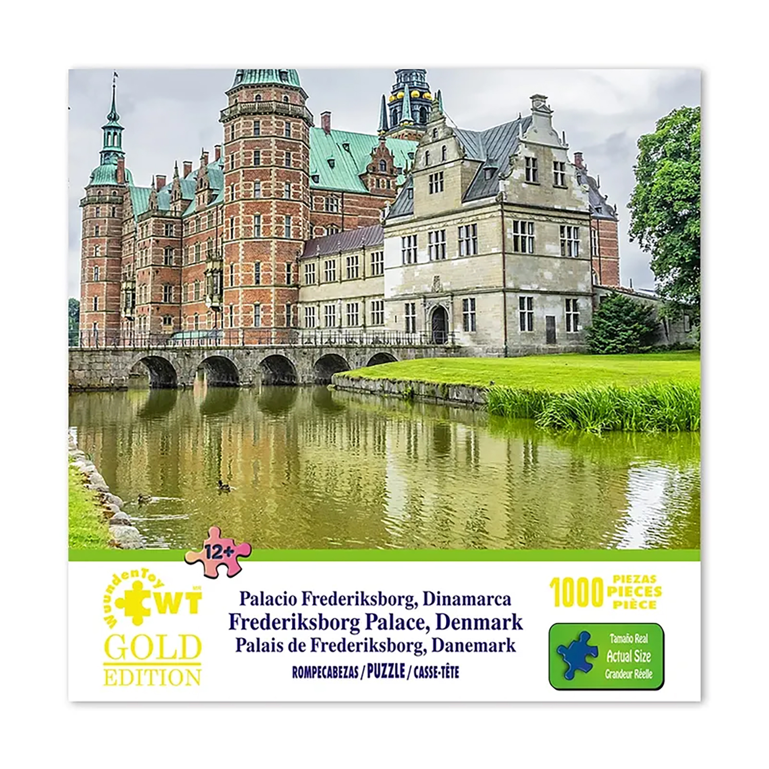 Foto 1 | Rompecabezas Gold Edition de 1000 pz Palacio Frederiksborg