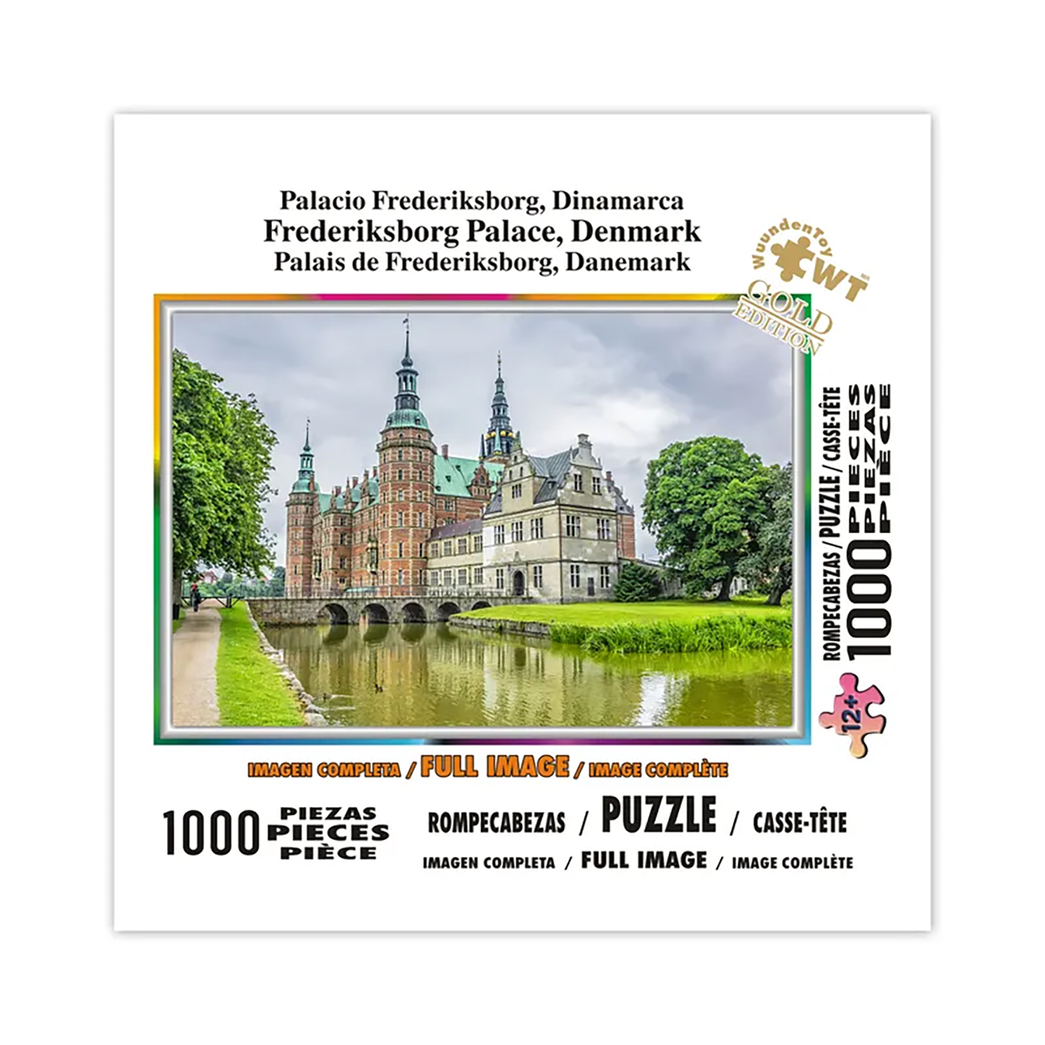 Foto 2 | Rompecabezas Gold Edition de 1000 pz Palacio Frederiksborg