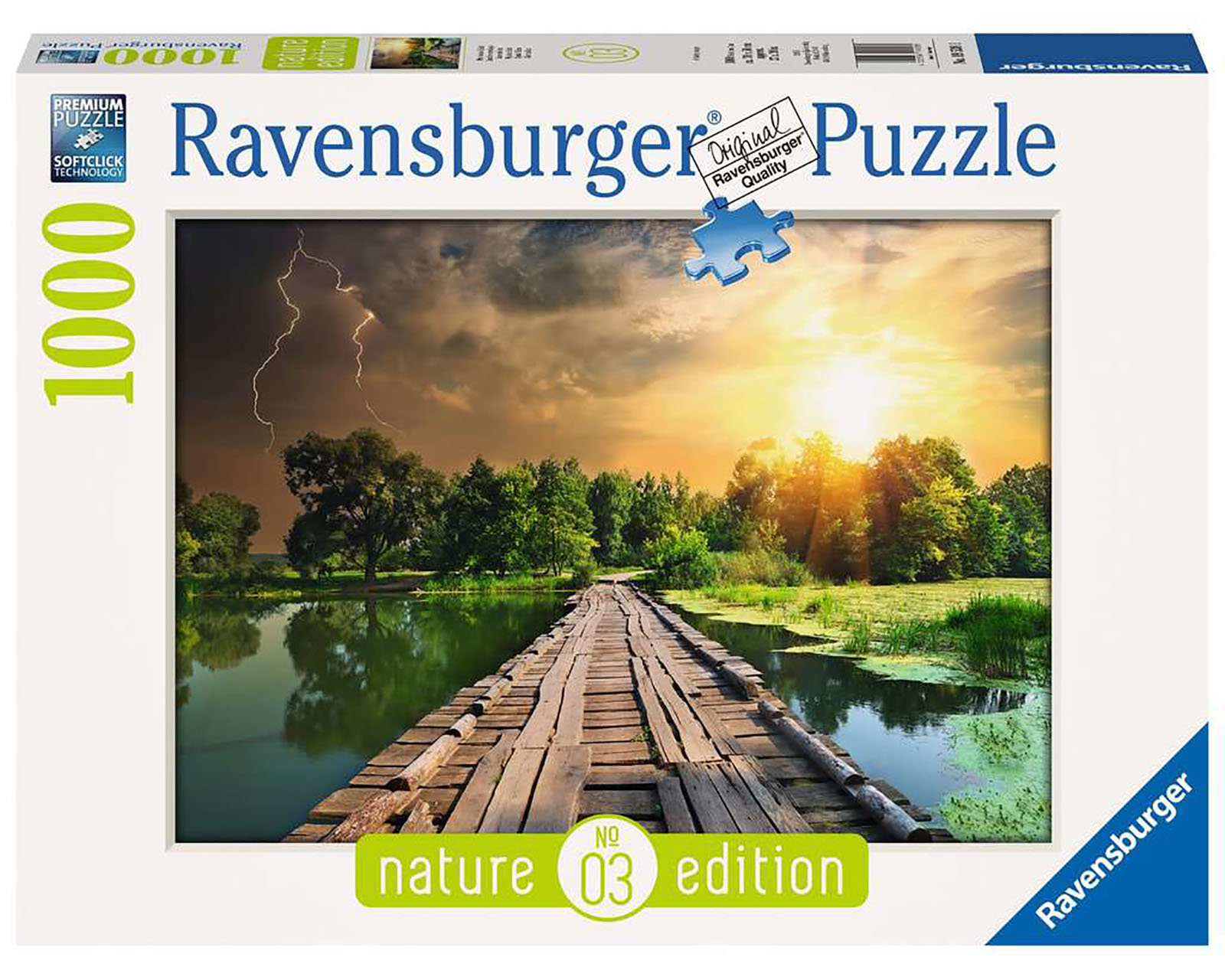 Rompecabezas Ravensburger Luz Mística con 1000 Piezas