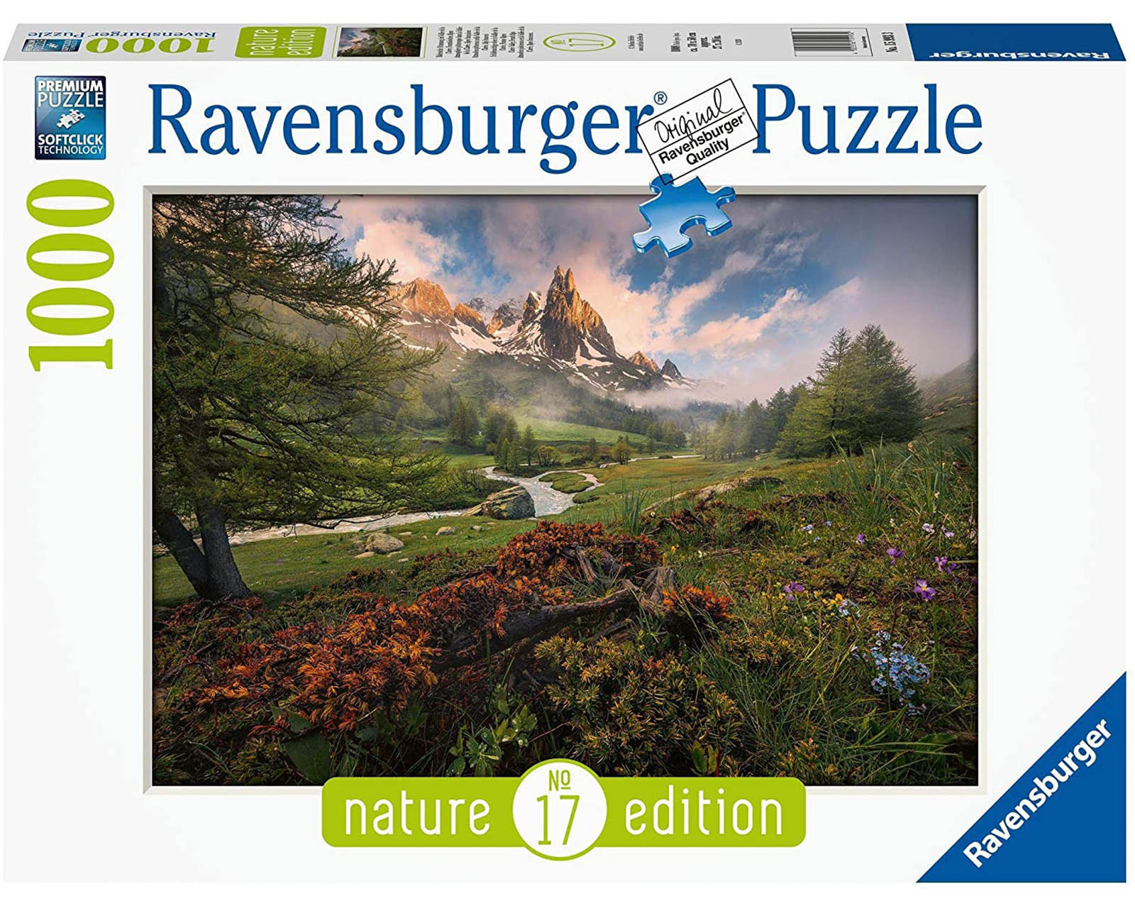 Foto 2 pulgar | Rompecabezas Ravensburger el Valle de la Claree Francia Nuevo con 1000 Piezas