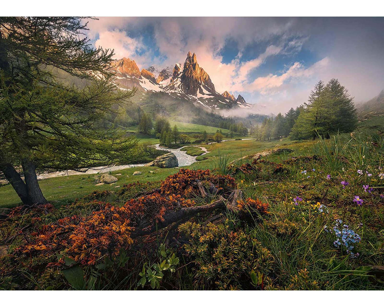 Foto 2 | Rompecabezas Ravensburger el Valle de la Claree Francia Nuevo con 1000 Piezas