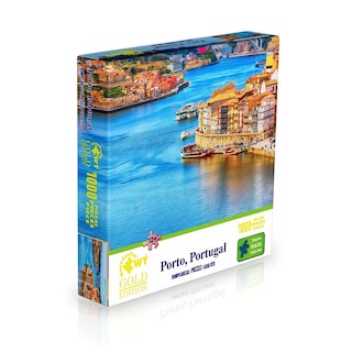 Foto 1 | Rompecabezas Gold Edition de 1000 pz Porto Portugal