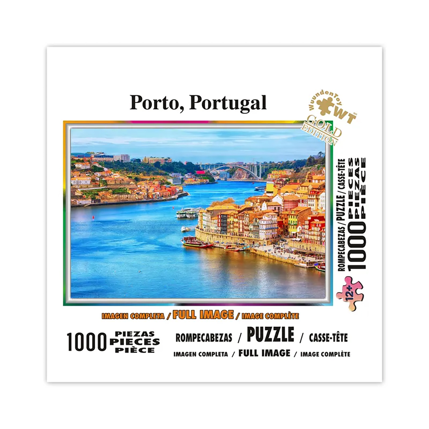 Foto 3 pulgar | Rompecabezas Gold Edition de 1000 pz Porto Portugal