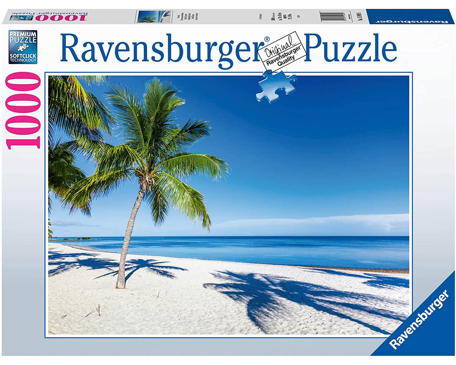 Foto 2 pulgar | Rompecabezas Ravensburger Paisaje de Playa Nuevo con 1000 Piezas