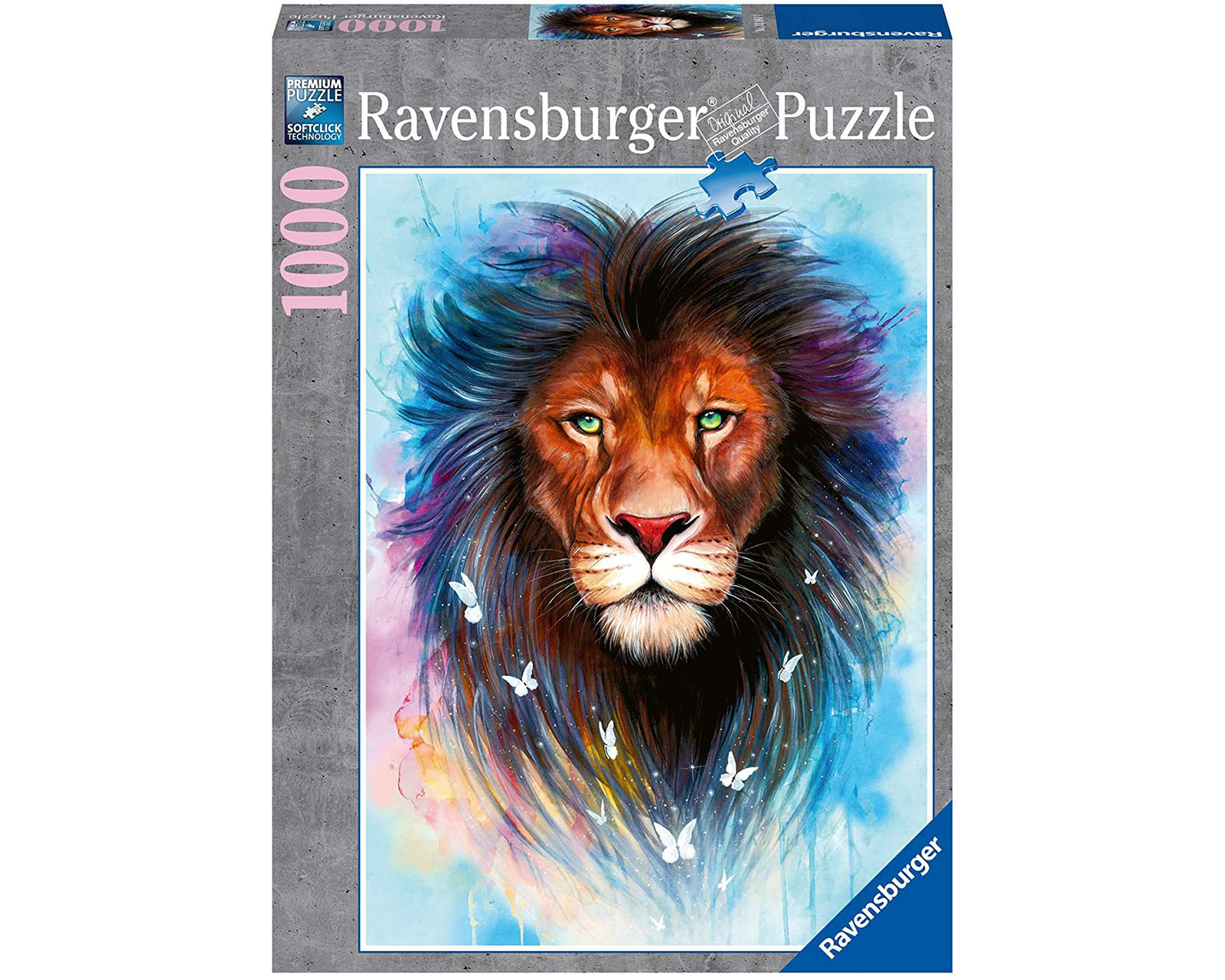 Foto 2 pulgar | Rompecabezas Ravensburger Majestuoso León con 1000 Piezas