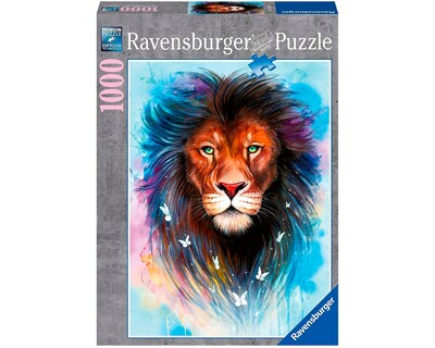 Foto 1 | Rompecabezas Ravensburger Majestuoso León con 1000 Piezas