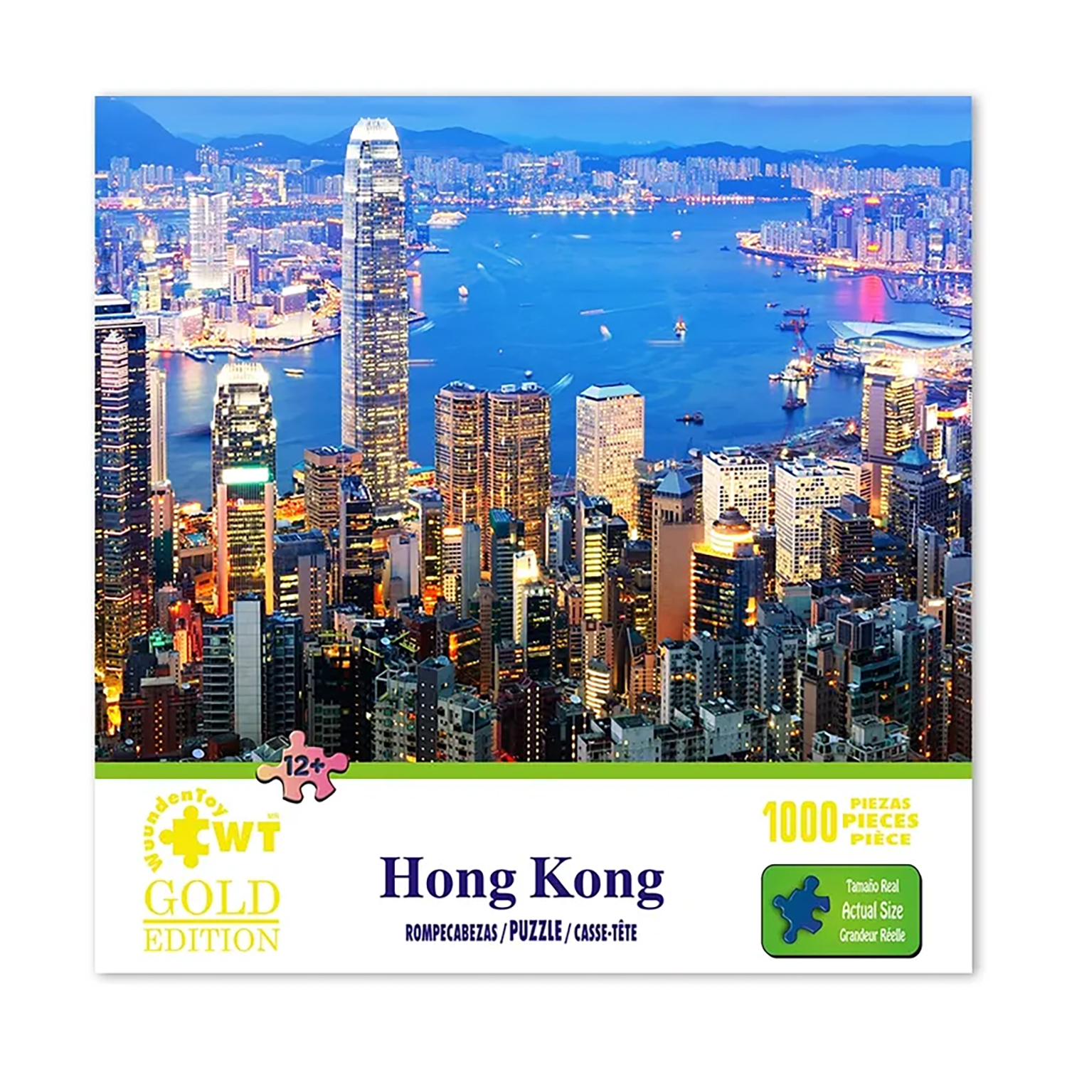 Rompecabezas Gold Edition de 1000 pz Hong Kong