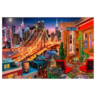 Foto 3 | Rompecabezas Wuundentoy Puente de Brooklyn con 1000 Piezas