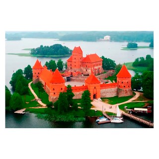 Foto 3 | Rompecabezas Wuundentoy Castillo de Trakai Cartón de 1500 Piezas
