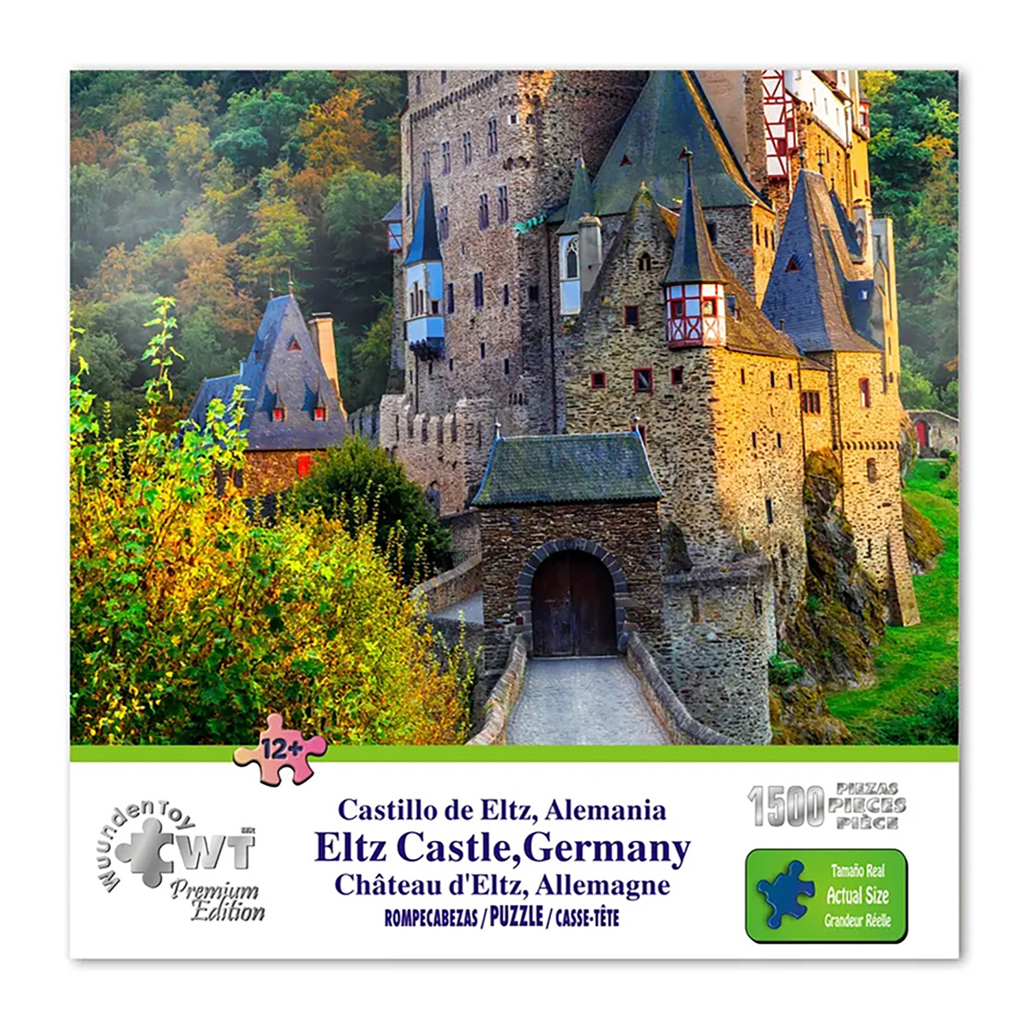 Rompecabezas Wuundentoy Castillo de Eltz Premium Edition 1500 Piezas