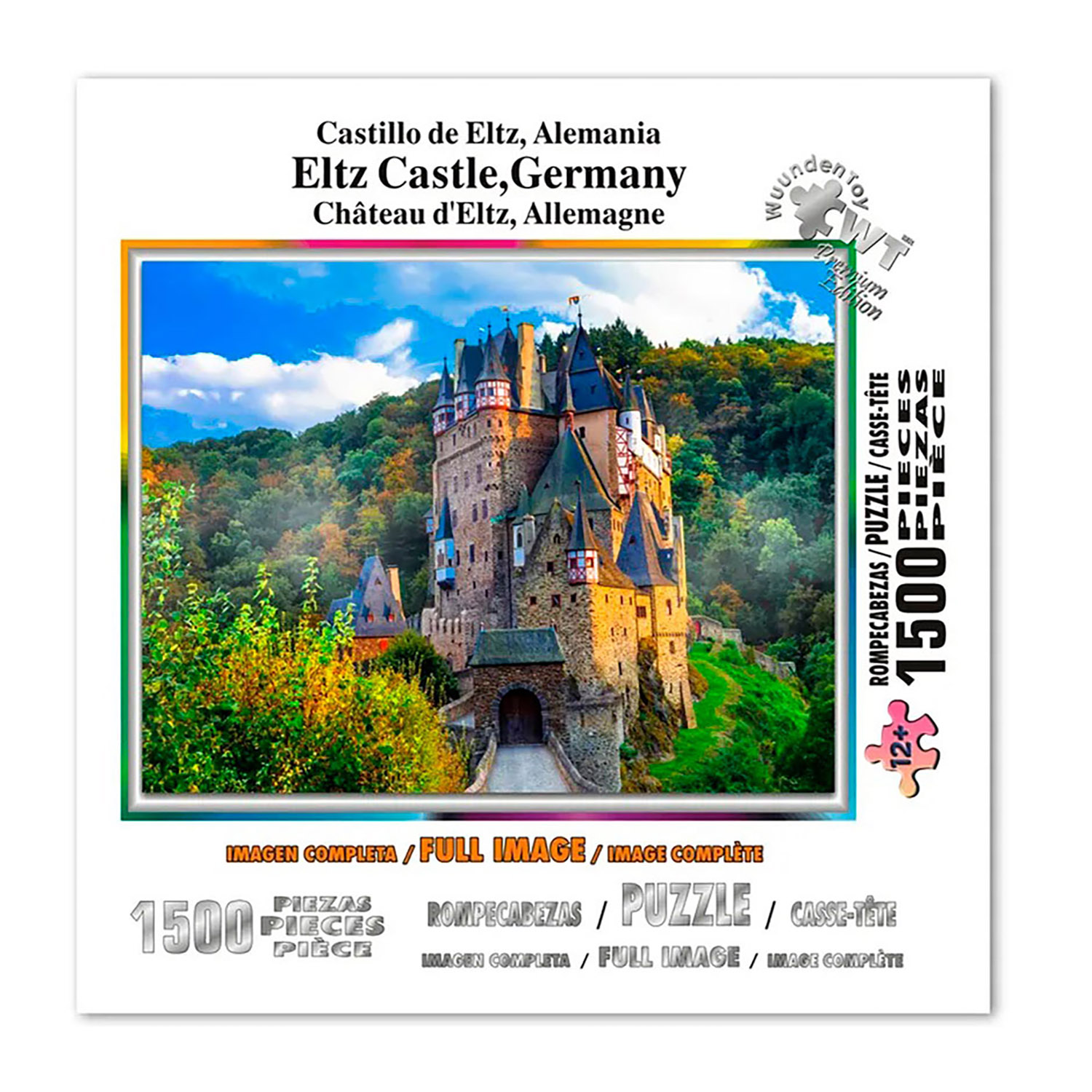 Foto 2 | Rompecabezas Wuundentoy Castillo de Eltz Premium Edition 1500 Piezas