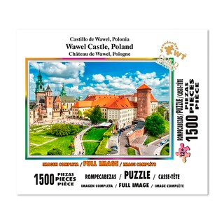 Foto 3 | Rompecabezas Wuundentoy Castillo de Wawel Polinoa Goldedition con 1500 Piezas
