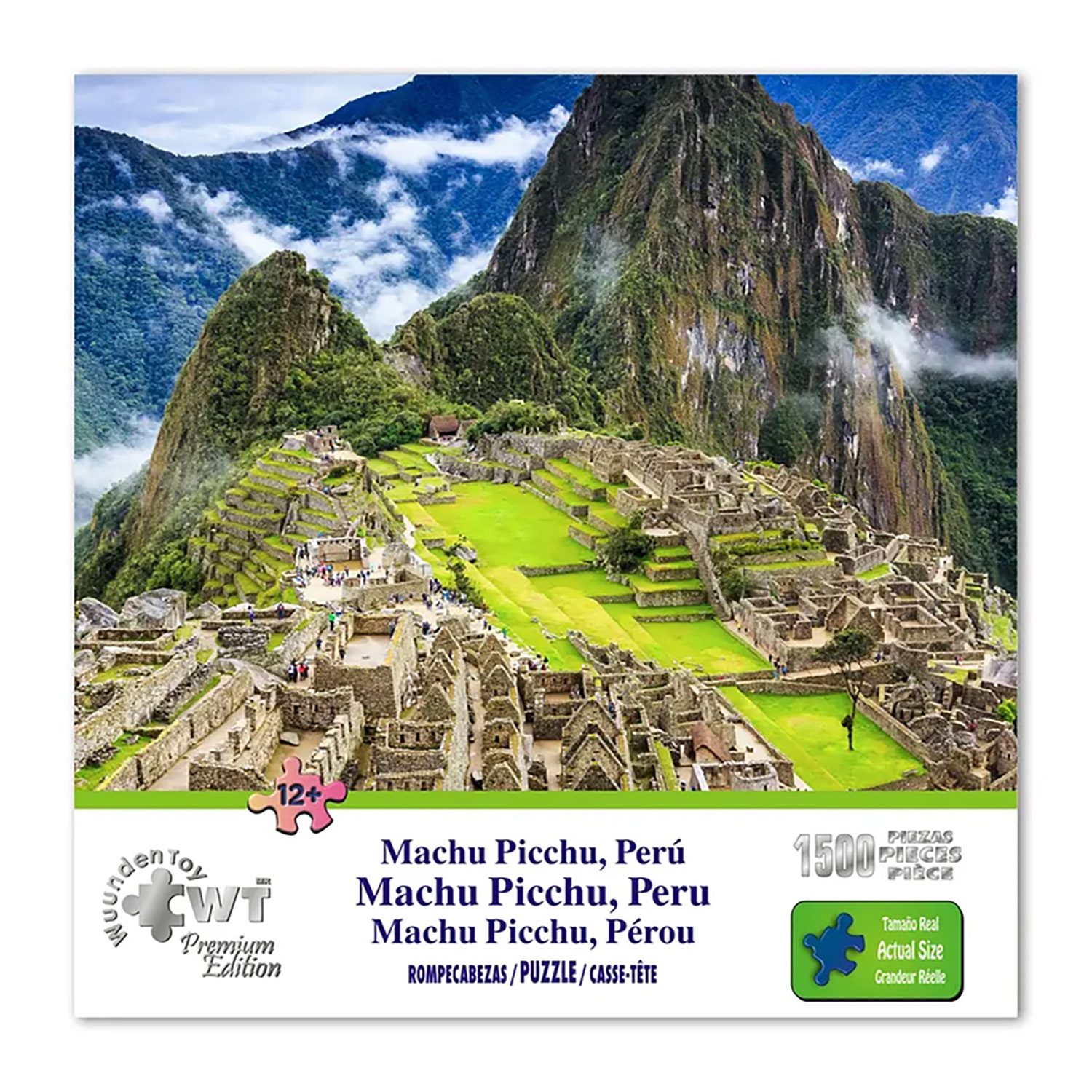 Rompecabezas Wuundentoy Machu Picchu Perú Premium Edition con 1500 Piezas