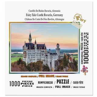 Foto 2 | Rompecabezas Wuundentoy Castillo de Hadas Bavaria con 1000 Piezas Gold Edition