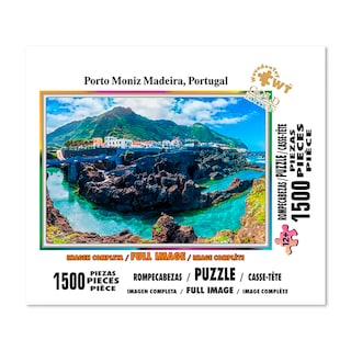 Foto 2 | Rompecabezas Wuundentoy Porto Moniz Madeira Goldedition con 1500 Piezas