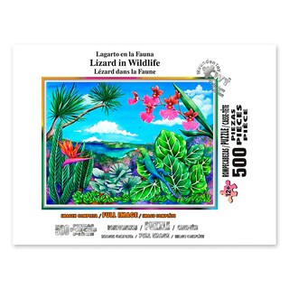 Foto 2 | Rompecabezas Wuundentoy Premium Edition Lagarto en la Fauna