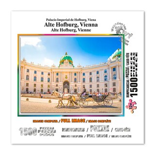 Foto 2 | Rompecabezas Wuundentoy Palacio Imperia Hofburg Premium Edition de 1500 Piezas