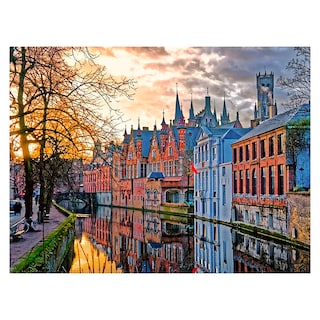 Foto 3 | Rompecabezas Wuundentoy TLos Canales de Bruges Premium Edition con 1500 Piezas