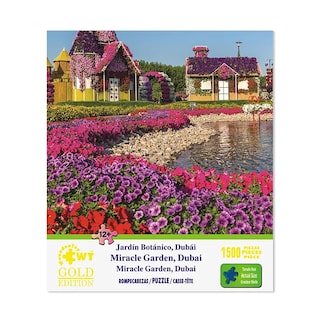 Foto 1 | Rompecabezas Wuundentoy Jardín Botánico con 1500 Piezas Gold Edition