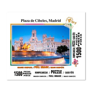 Foto 2 | Rompecabezas Wuundentoy Plaza de Cibeles Madrid Goldedition con 1500 Piezas