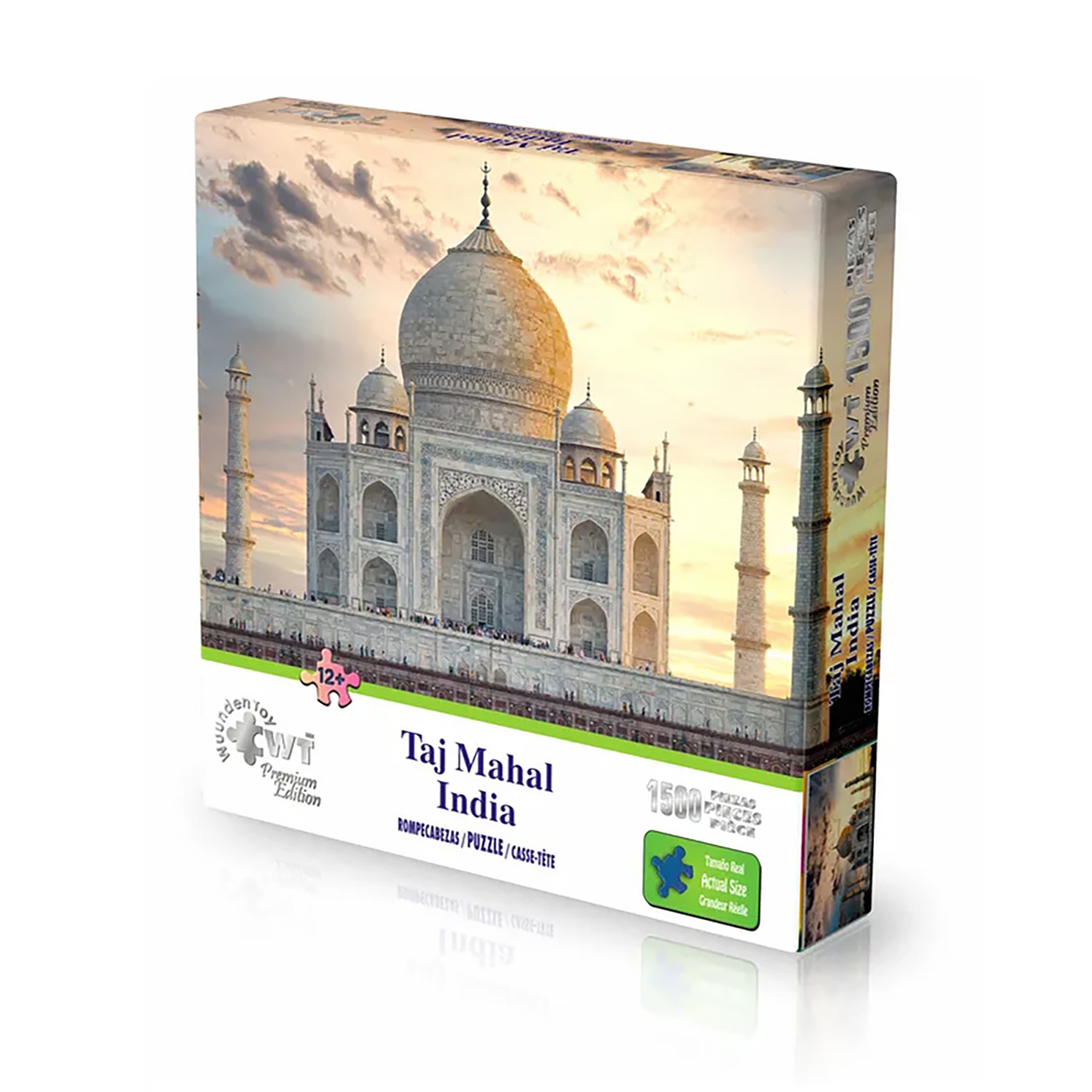 Foto 2 | Rompecabezas Wuundentoy Taj Mahal India Premium Edition con 1500 Piezas