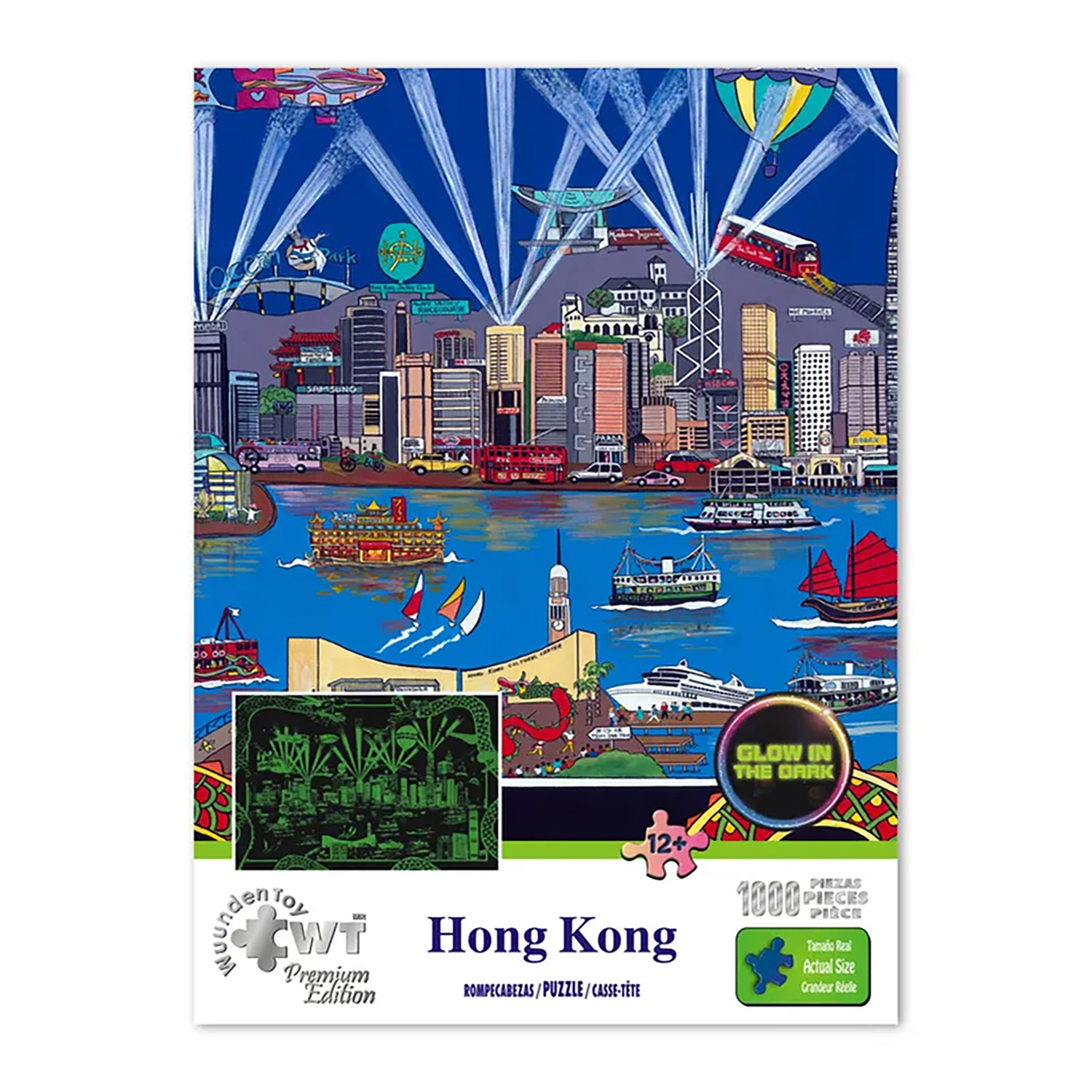 Rompecabezas Premium Edition 1000 pz Hong Kong