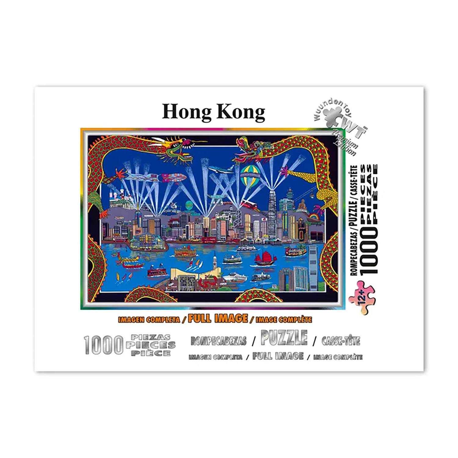 Foto 2 | Rompecabezas Premium Edition 1000 pz Hong Kong