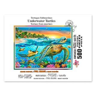 Foto 2 | Rompecabezas Wuundentoy Premium Edition Tortugas Submarinas