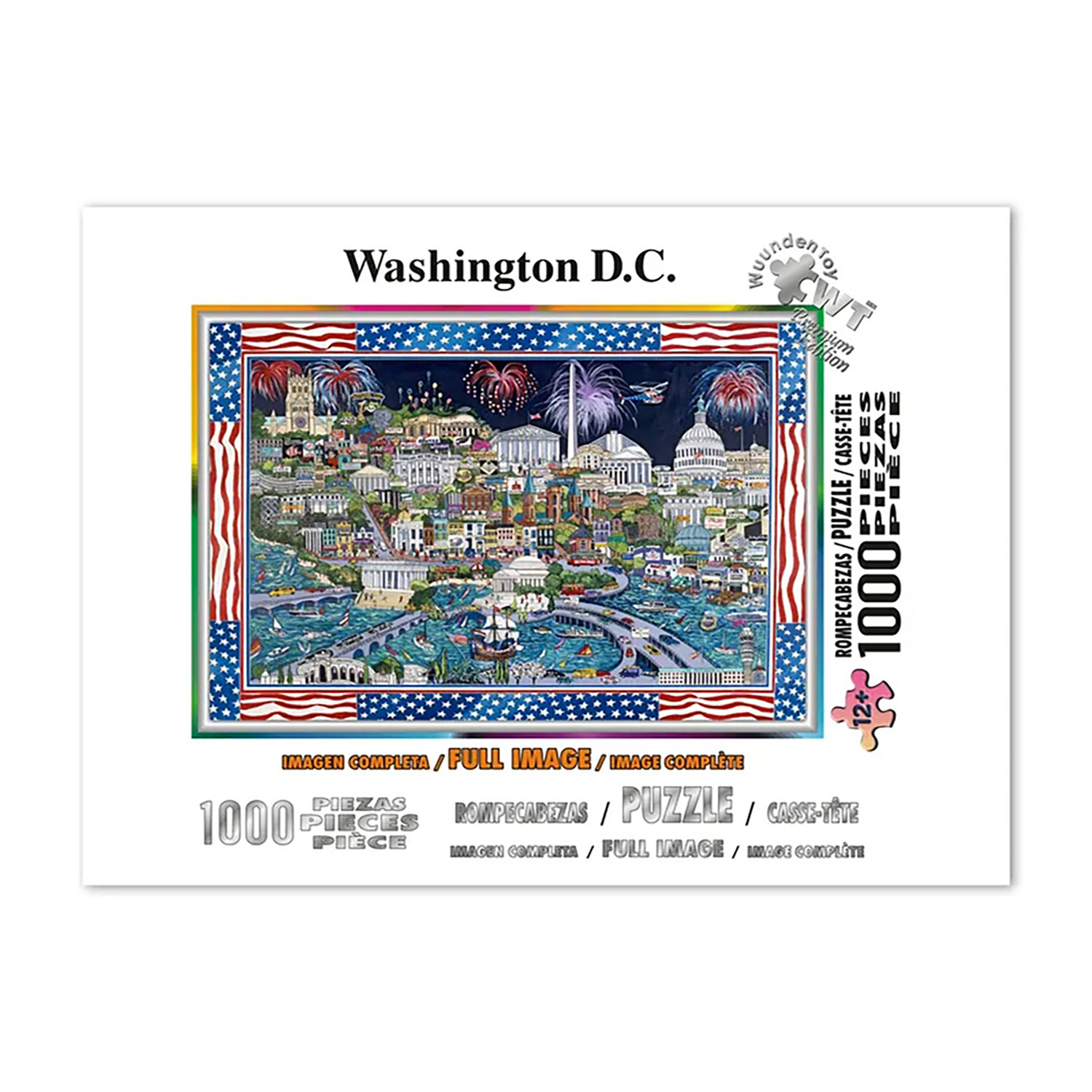 Foto 2 | Rompecabezas Premium Edition 1000 piezas Washington D.C.