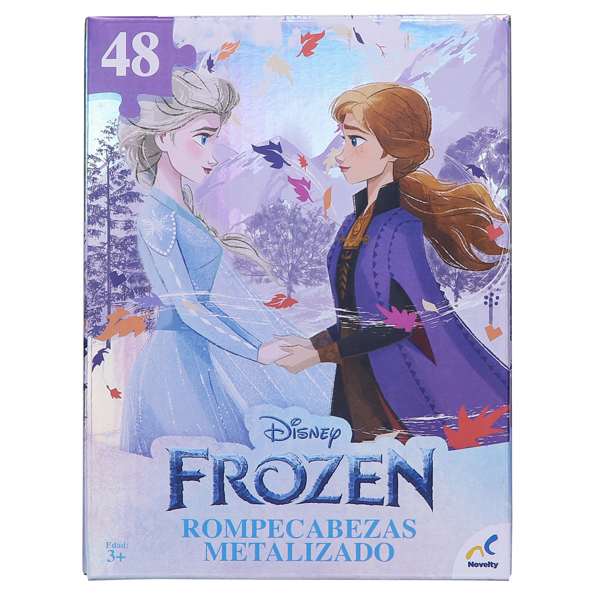 Foto 3 pulgar | Rompecabezas Foil Frozen de 48 pz