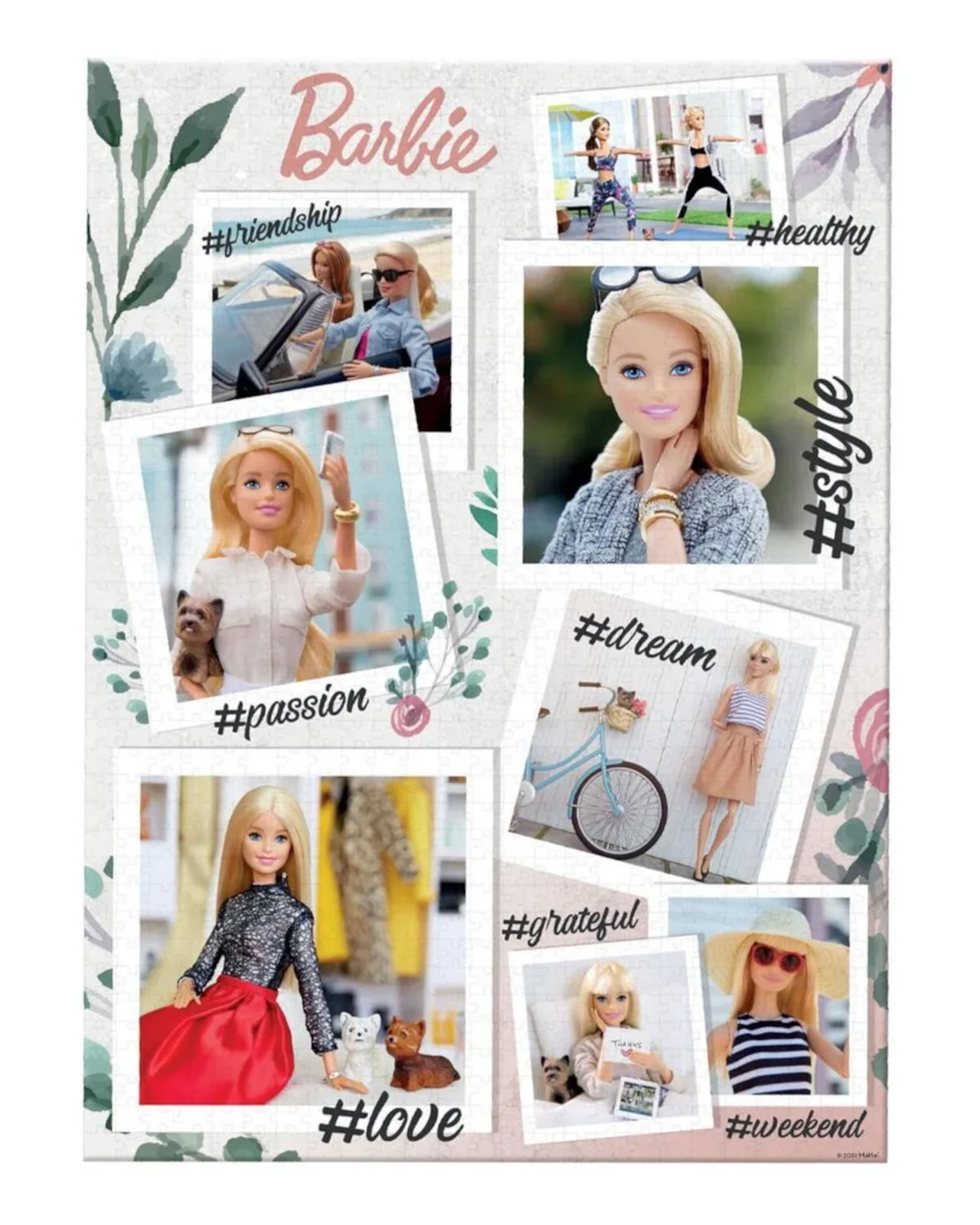 Foto 2 | Rompecabezas Coleccionable Barbie de 1000 pz