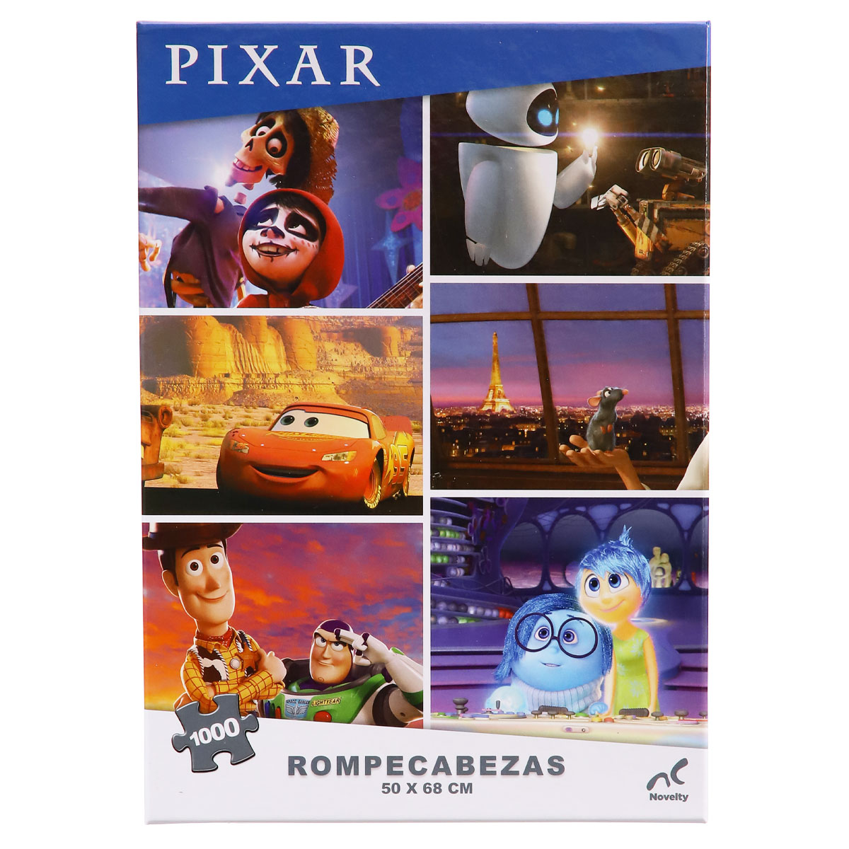 Foto 3 pulgar | Rompecabezas Coleccionable Pixar Amistades Improbables 1000 Piezas Caja Cartón